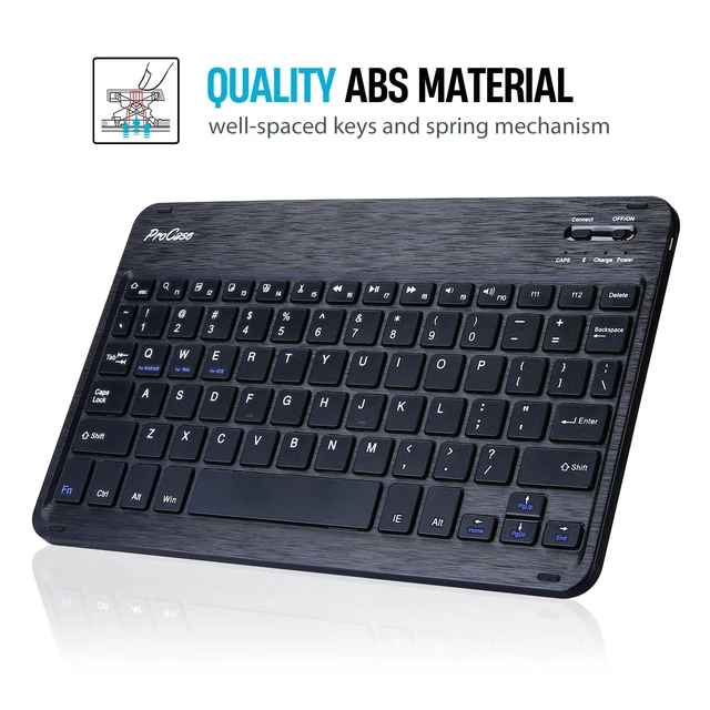 Alt view image 3 of 6 - ProCase Keyboard Case for Lenovo Tab M11 / K11 LTE 11" (2024 Release), Black