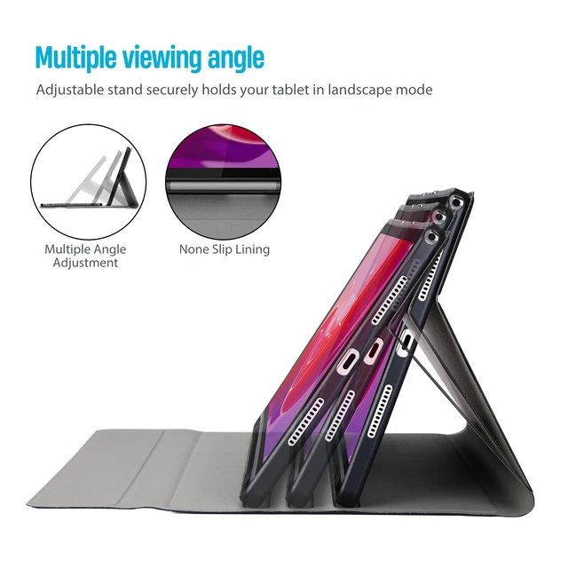 Alt view image 4 of 6 - ProCase Keyboard Case for Lenovo Tab M11 / K11 LTE 11" (2024 Release), Black
