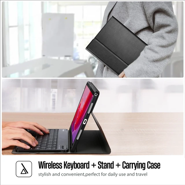 Alt view image 6 of 6 - ProCase Keyboard Case for Lenovo Tab M11 / K11 LTE 11" (2024 Release), Black