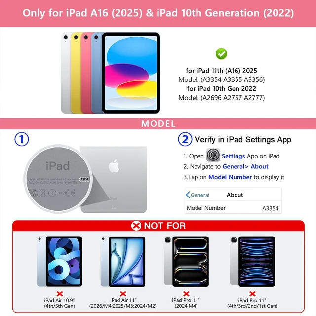 Alt view image 2 of 7 - ZYNTHRALIX for iPad 11th (A16) / 10th Gen Keyboard Case, Full-Area Trackpad | 11-Color Backlit, Smart Trackpad & Pencil Buckle, Upgraded Magic-Style Keyboard for iPad 11th/10th 10.9", Hot Pink