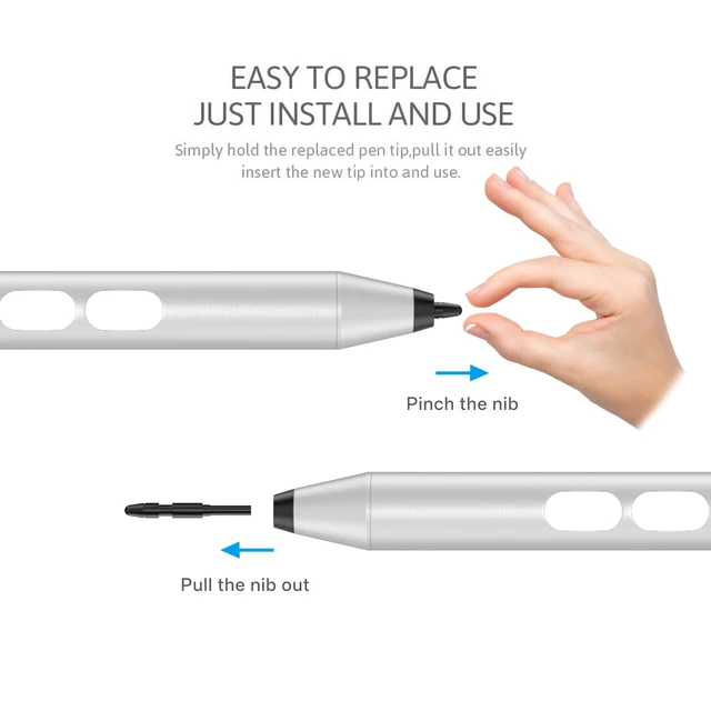 Alt view image 7 of 7 - Stylus Pen for ASUS Touchscreen 300Day Battery 1024 Pressure Palm Rejection | Active Digital Pen for ZenBook/Vivobook/Transformer/ROG/ExpertBook with Ultra-Fine Tip for Precision Drawing and Writing
