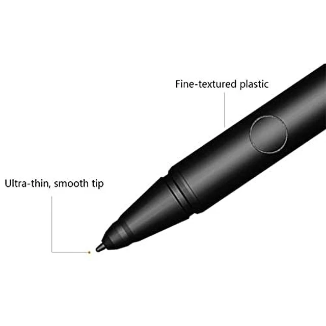 Alt view image 4 of 4 - Yoga Book Real Pen Stylus for Ideapad Yoga Book YB1-X90F YB1-X90L YB1-X91L YB1-X91 10.1" Compatible FZA150000US, ZA0V0224US, ZA0V0035US, ZA0V0091US ZG38C01331 for Touchscreen, Real Pen, Black, Black