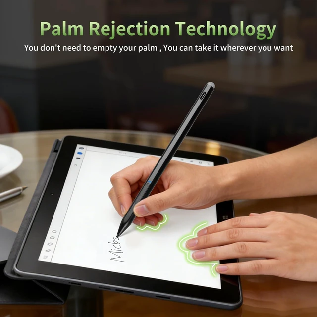 Alt view image 3 of 6 - Rsepvwy Stylus Pen for HP Omnibook X Flip | Stylus Pen for HP Omnibook X Flip, MPP 2.0 Tilt Pen with Pressure Sensitivity and Palm Rejection, Rechargeable