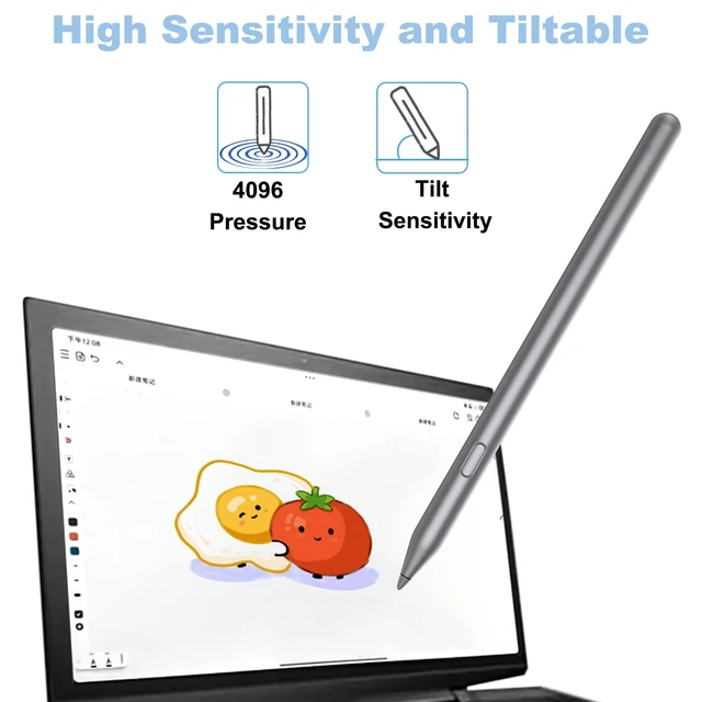 Alt view image 5 of 6 - Tab Pen Plus for Lenovo Tab Pen Plus AP500U/AP501U,for Lenovo Tab M11/P12 | for Lenovo Idea Tab Pro Gen 2,Tab Plus Gen 2,K11 LTE,Yoga Tablet Plus ,Yoga Tablet Pro ,Support LPP 2.0 Protocols