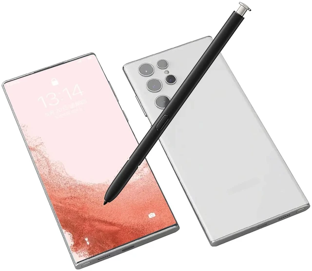Alt view image 3 of 5 - Galaxy S23 Ultra Stylus Pen withBluetooth Replacement for Samsung Galaxy S23 Ultra 5G S Pen Stylus Pen Remote Control S23 Ultra S Pen(Cream White)
