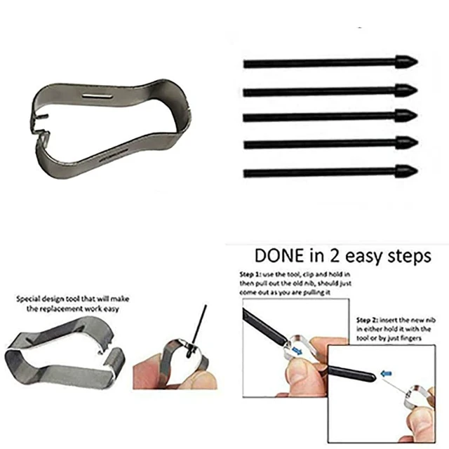 Alt view image 6 of 6 - Note 20 S Pen Replacement for Samsung Galaxy Note 20 Note 20 Ultra 5G Stylus Touch S Pen with Tips/Nibs (Gray)