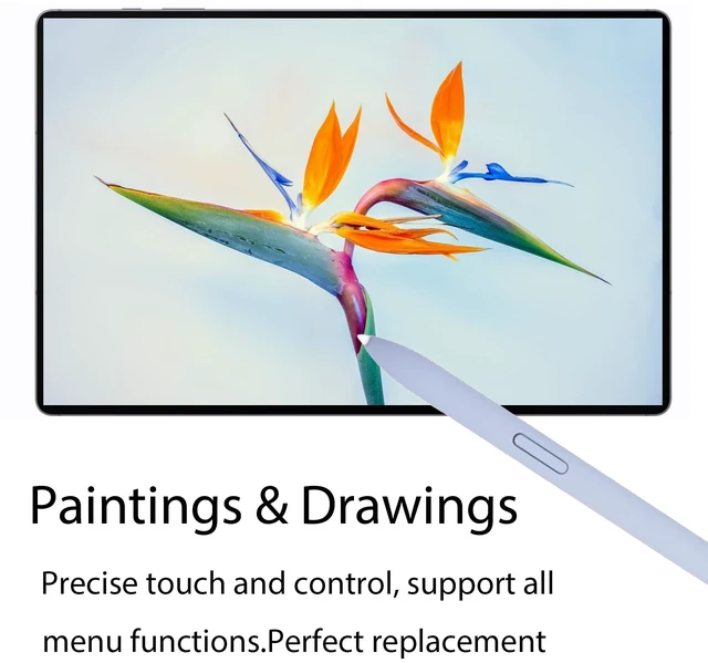 Alt view image 4 of 6 - Tab S10 S Pen for Samsung Galaxy Tab S10/Plus/Ultra Stylus(WithBluetooth) | Galaxy Tab S10 SPen Replacnement Compatible for Samsung Galaxy Tab S10/S10 Plus/S10 Ultra Pen All Versions with Tips/Nibs