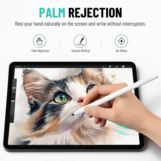Alt view image 5 of 7 - EMR Stylus Pen with Eraser for Remarkable 2, Kindle Scribe, BOOX, Samsung Galaxy Note/Tab, Wacom EMR Tablets