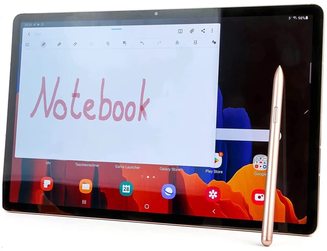 Alt view image 4 of 5 - Galaxy Tab S7 S Pen Replacement(withBluetooth) Stylus Pen for Samsung Galaxy Tab S7 Tab S7 Ultra Tab S7 Plus SM-T870, SM-T875, SM-T876B(Mystic Bronze)