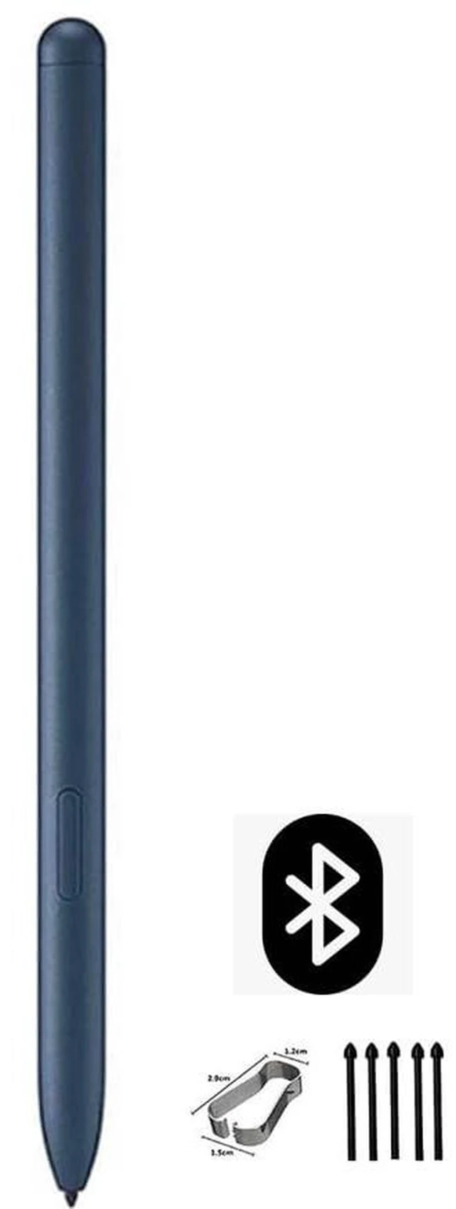 Main image of Galaxy Tab S7 Stylus Pen (WithBluetooth) Replacement for Samsung Galaxy Tab S7|Tab S7 Plus All Verisons +Tibs/Nibs (Mystic Navy)