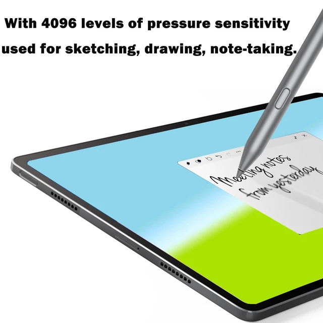 Alt view image 4 of 6 - TabPen Plus for Lenovo Tab Pen Plus (AP500U/AP501U) with Magnet Attachment for Lenovo Tab M11, P12, K11, M10 5G, Y700, Legin Gen 3 Stylus Support LPP 2.0 Protocols