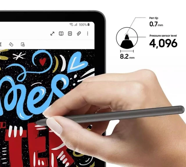 Alt view image 4 of 7 - for Samsung Galaxy Tab S7 S7+SM-T970 T870 Stylus s Pen Replacement Stylus Suitable for Galaxy Tab S8 S8+S8 Ultra SM-X700X800 X900, Supports Bluetooth 5 Pen Tips and Clips (Golg)