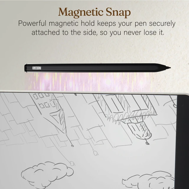Alt view image 7 of 7 - PRO Stylus EMR Pen for Remarkable 2&1, for Kindle Scribe w/Digital Eraser | No Lag, No Slip, No Charge,4096 Pressure Level, Tilt Support & Palm Rejection, Compatible with Remarkable1+2 & Kindle Scribe