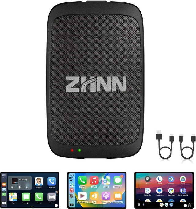 Main image of ZHNN Carplay AI Box, Wireless Carplay Android Auto AI Box Smart AI Box 2+16G AI Box for OEM Wired Carplay, WiFi Version