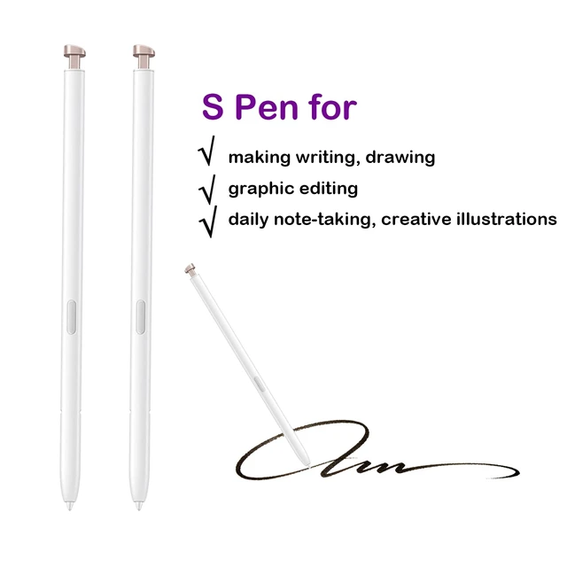 Alt view image 4 of 7 - 2 Pcs S26 Ultra Stylus Pen for Samsung Galaxy S26 Ultra S Pen(PinkGold) | S26 Ultra Pen Replacement for Samsung Galaxy S26 Ultra 5G 6.9 in S Pen All Versions,EJ-PS948BBEGUJ