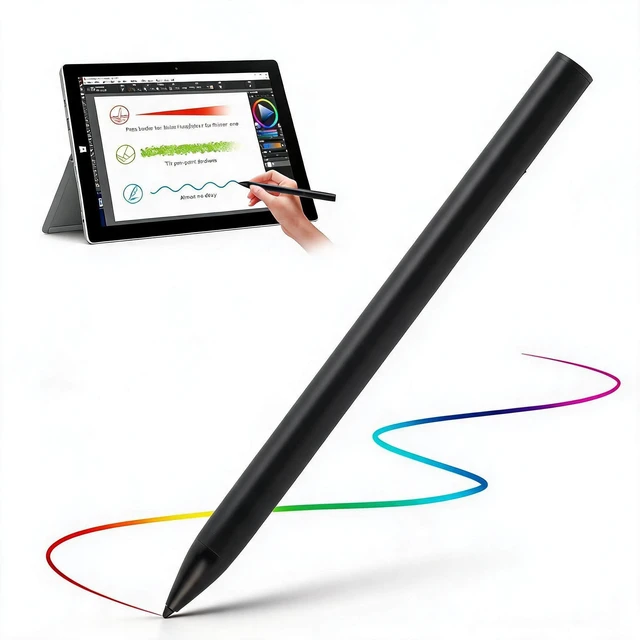 Main image of Pen for X360 Spectre X360 Envy X360, 4096 Level Pressure Sensitivity Laptop Pencil, Rechargeable Pen for Laptop