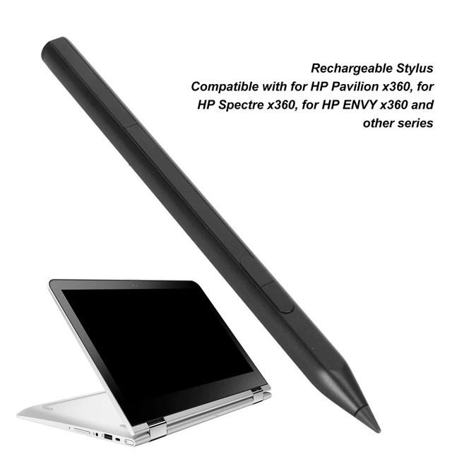 Alt view image 3 of 7 - Pen for X360 Spectre X360 Envy X360, 4096 Level Pressure Sensitivity Laptop Pencil, Rechargeable Pen for Laptop