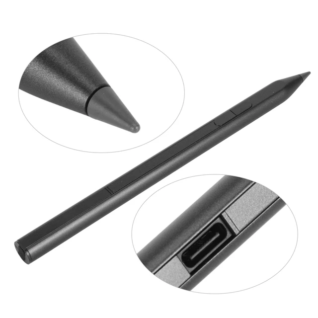 Alt view image 4 of 7 - Pen for X360 Spectre X360 Envy X360, 4096 Level Pressure Sensitivity Laptop Pencil, Rechargeable Pen for Laptop