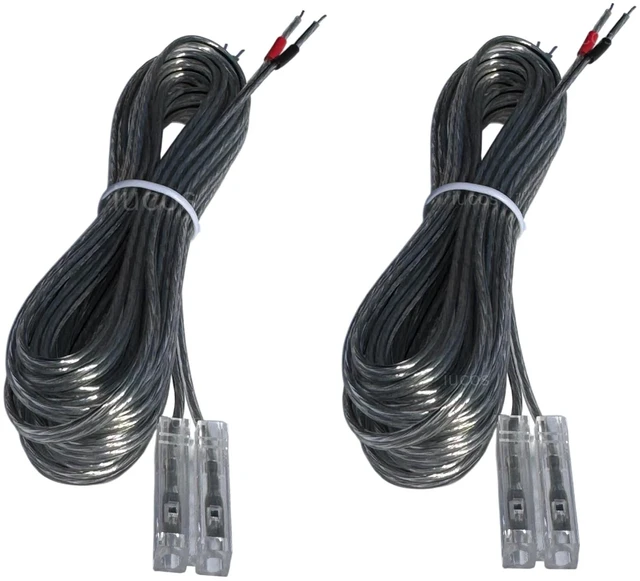 Main image of TRUVARO Speaker Cable for Sony Home Theater Systems 2-Pin Compatible with DAV-S, DAV-C, DAV-DX, DAV-FX, HCD-S, HCD-C, HCD-DX HCD-FX Series (2 x 13ft)
