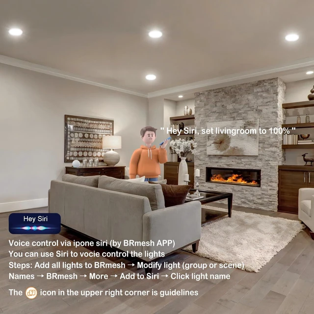Alt view image 4 of 7 - MELPO Smart Recessed Lighting 4 Inch Compatible with Alexa & Siri12W 1100LM Recessed Ceiling Light 2700K-6000K16 Million ColorsMusic Sync, DIY Flash, LED Downlight with Junction Box12 Pack