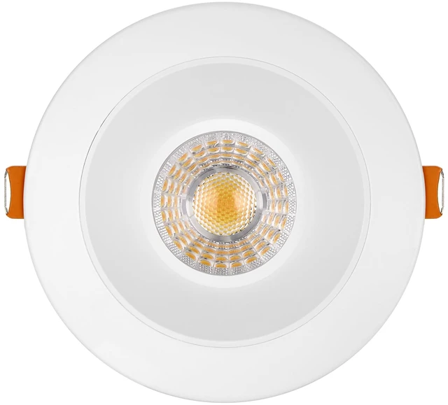 Alt view image 3 of 7 - Maxxima 4" Anti-Glare LED Downlight Canless, 1200 Lumens, 5 CCT, White | Color Temperature Selectable 2700K/3000K/3500K/4000K/5000K, Dimmable Recessed Fixture, IC Rated, 90 CRI, J-Box Included