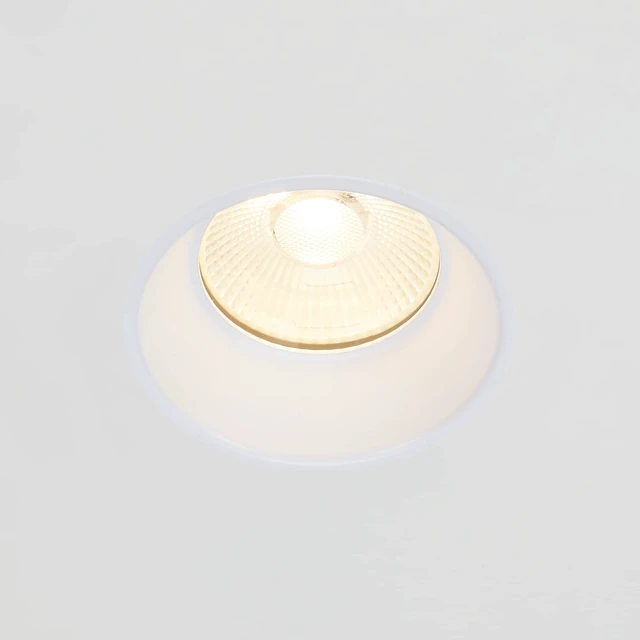 Alt view image 4 of 7 - Maxxima 4" White Trimless Anti-Glare LED Downlight, 1000 Lumens, 5 CCT | Color Temperature Selectable 2700K/3000K/3500K/4000K/5000K, Dimmable, 90 CRI, J-Box Included, Ultra-Thin Canless IC Rated