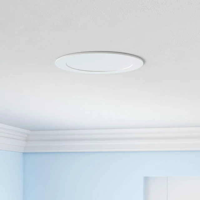 Alt view image 2 of 7 - Smart Recessed Lighting 6 Inch RGBCW Color Changing 16W LED Recessed Ceiling Light with Junction Box,1350LM Canless LED Downlight Compatible with Alexa,Dimmable by Bluetooth Control,6 Pack