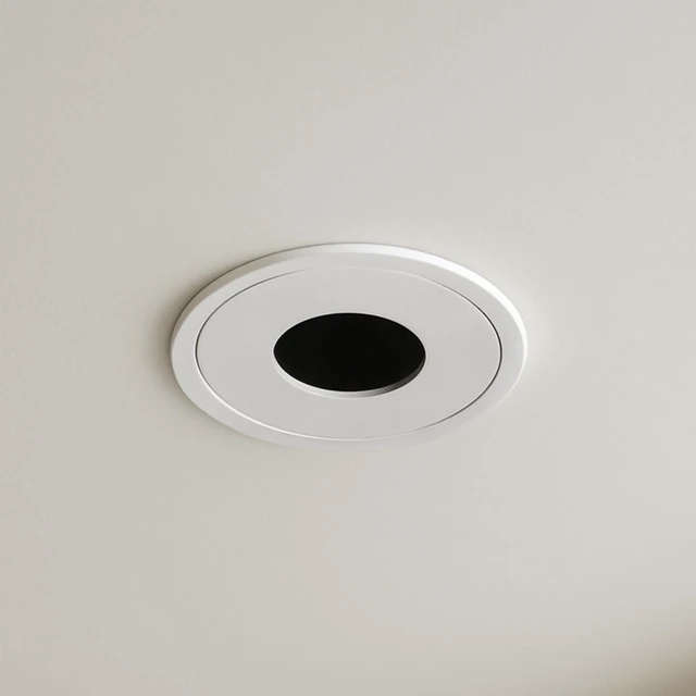 Alt view image 2 of 7 - TORCHSTAR 2-Pack 3 Inch 5CCT LED Pinhole Recessed Lights with J-Box | 30° Ultra-Narrow Recessed Ceiling Spotlight for Layered Lighting, IC Rated, Dimmable, Anti-Glare, CRI 90, 2700-5000K, ETL FCC