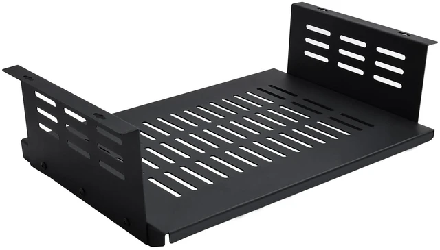 Main image of Patioer Under Desk Computer Mount or Small Form Factor Computers SFF and PCs, Fit for Laptop PlayStation 4 PS4 Slim PS4 Pro Gaming (16.9" W x 4.2" H x 12" D)