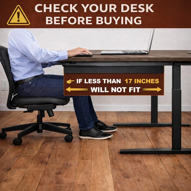 Alt view image 2 of 7 - Large 23.6 Inch Under Desk Drawer Slide Out, Pencil Drawer, Undermount Desk Drawer, Under Counter Drawers, Attachable Desk Drawer, Drawer For Under Desk, Undermount Drawer, Under Desk Pull Out Drawer
