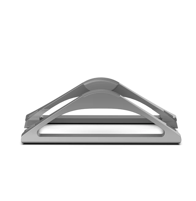 Alt view image 7 of 7 - HumanCentric Vertical Laptop Stand for Desks Space Grey, MacBook Adjustable | Upright Adjustable Holder to Dock Apple MacBook Stand, and Other Laptops to Organize Work & Home Office, Automatic Grip