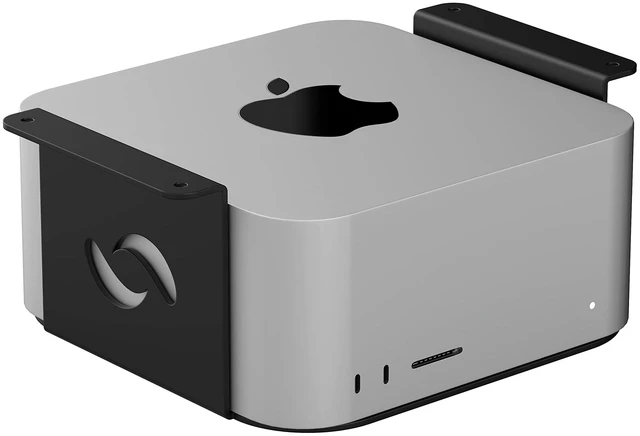 Main image of HumanCentric Under Desk Mount Compatible with Mac Studio, M4 M3 M2 M1 | Mounting Stand Bracket, Heat Dissipation, Anti-Scratch, Secure or Hide with Holder Case