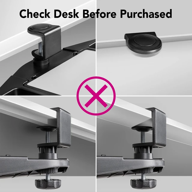 Alt view image 6 of 7 - EHO Clamp-On Desk Organizer, Multifunctional with Pencil Drawer, Mouse Pad Storage, Swivel, Spill-Proof, Under Desk Storage, Easy Installation, Reduces Clutter, TAA-Compliant