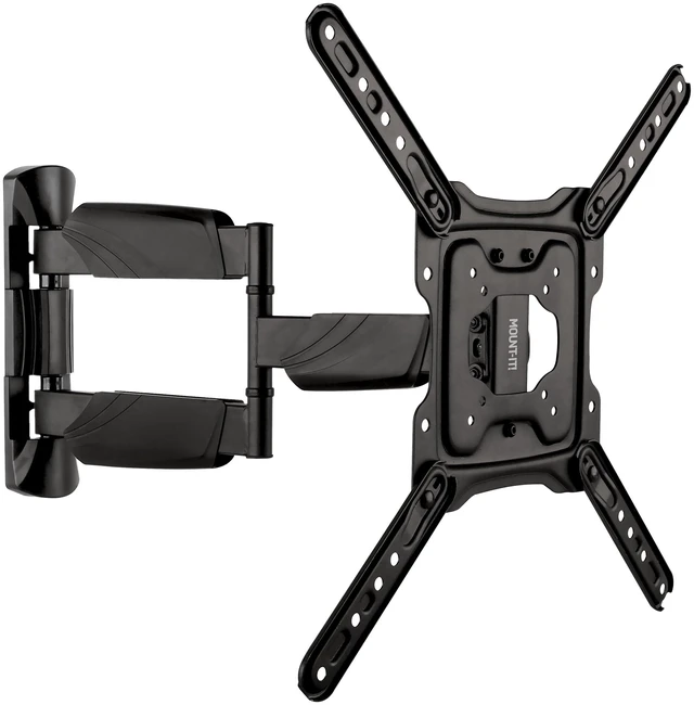 Main image of Mount-It! UL Certified Full Motion TV Wall Mount for Most 32-55 Inch Flat Screen TVs, Articulating TV Bracket Max VESA 400x400, Holds up to 308 lbs, Swivel and Tilt Bracket for 32, 42, 55 inch