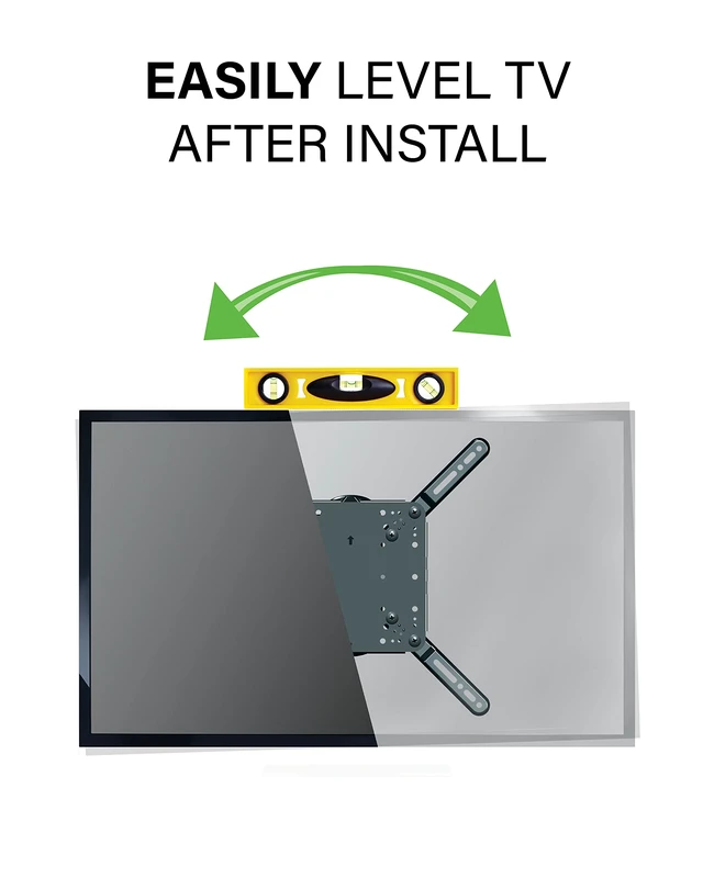Alt view image 6 of 7 - Made for Amazon Universal Full-Motion TV Wall Mount for TVs up to 55" and Compatible with Amazon Fire TVs