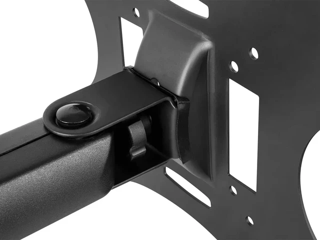 Alt view image 6 of 6 - Monoprice Premium Full Motion TV Wall Mount Bracket Low Profile for 23" to 42" TVs up to 66lbs, Max VESA 200x200, Fits Curved Screens