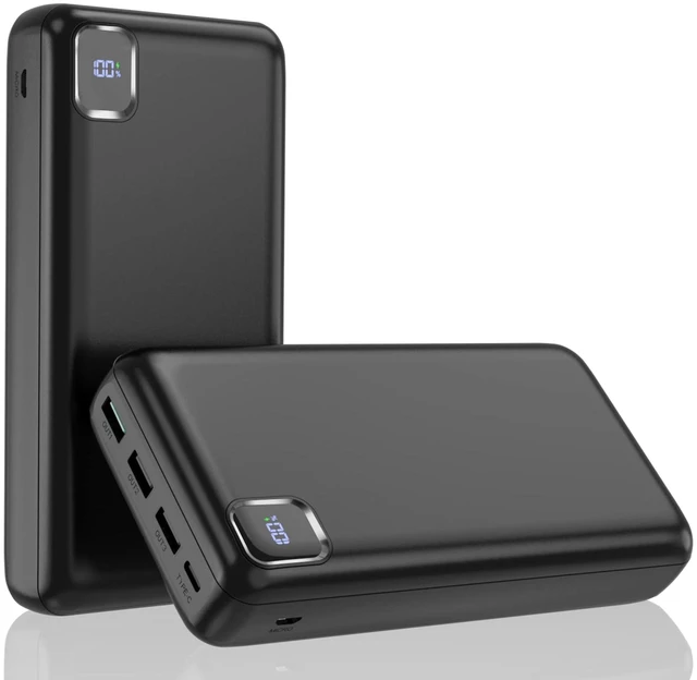 Main image of Portable Charger Power Bank 50000mAh, 30W PD Fast-Charge Battery Pack | 4 Outputs & 2 Inputs, Digital Display,Lightweight, For Camping, Phone Charger for iPhone 17/16/15/14/13, Samsung, Android