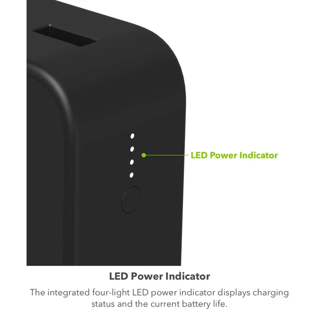 Alt view image 7 of 7 - mophie Powerstation XL Power Bank 2023-20,000 mAh Large Internal Battery, (2) USB-A Ports and (1) 20W USB-C PD Fast Charging Input/Output Port, Travel-Friendly