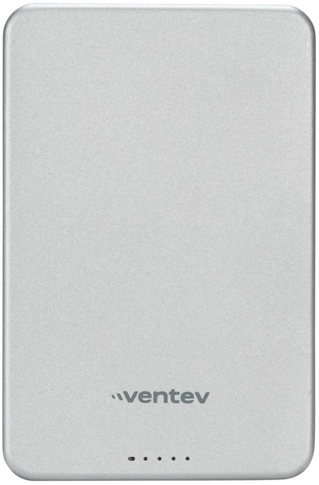 Alt view image 2 of 7 - Ventev 5K mAh Qi2 Wireless ULTRAFAST Portable Magnetic Charging Power Bank | Charge 2 Devices