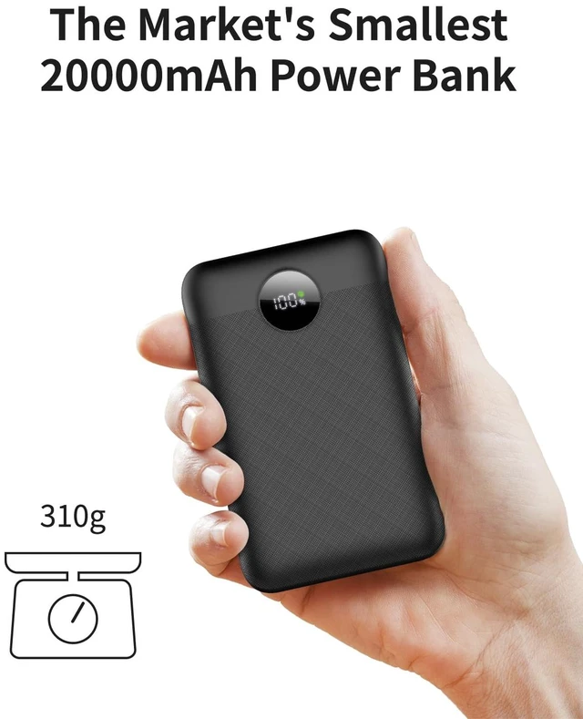 Alt view image 3 of 6 - OKZU 5V 2A USB 20000mAh Heated Vest Battery Pack, Power Bank for Heated Jacket, Hoodies, Stadium Seats, Fast Recharging Portable Charge for Heated Clothing, Camping Chair