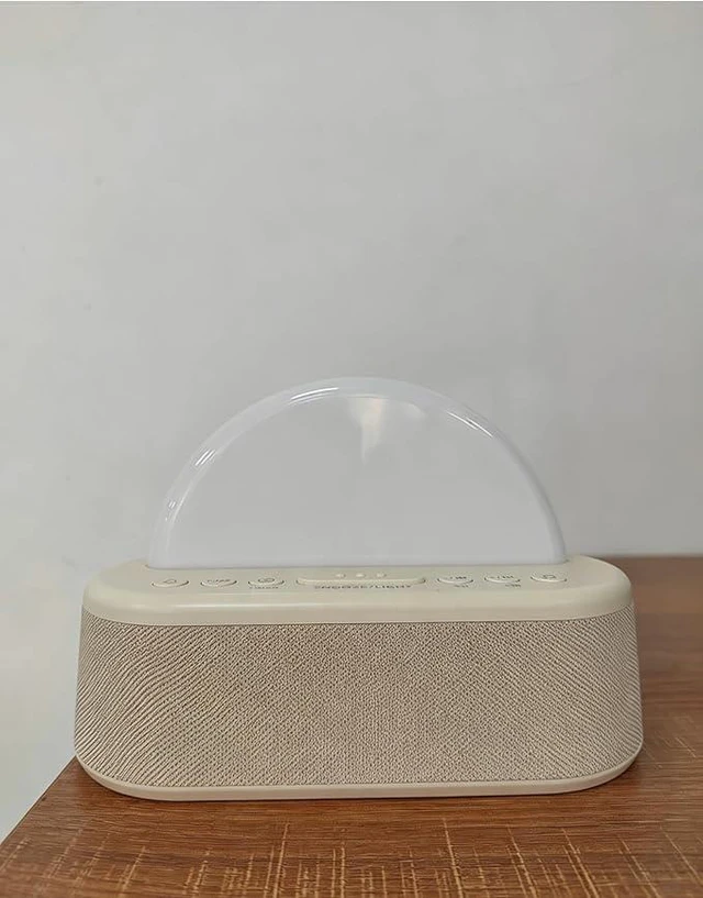 Alt view image 2 of 7 - Wake Up Light Sunrise Alarm Clock, Dual Alarm with White Noise Machine | 30 Sleep Sounds, 9 Min Snooze, 8 Colors Dimmer Night Light ,12/24H Alarms Clock Timer for Heavy Sleepers