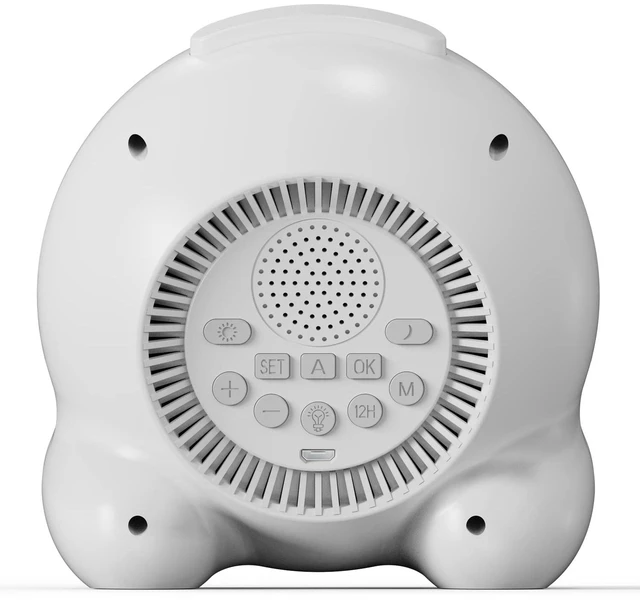 Alt view image 3 of 7 - Sinoviwe Kids Alarm Clock Sun & Moon& Dog LED Display with Day & Date OK to Wake Clock with Night Light for Kids Children's Sleep Trainer Gift for Boy and Girls