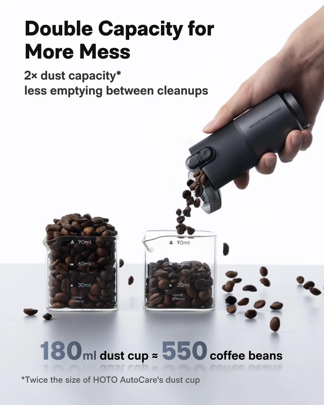 Alt view image 4 of 7 - HOTO Car Vacuum Portable Cordless, Handheld Vacuum with Case, 20000Pa | Hand Vacuum Rechargeable Electric Air Duster Blower for Spot Car, Home, Desk, Keyboard, Office, Gifts for Men & Women