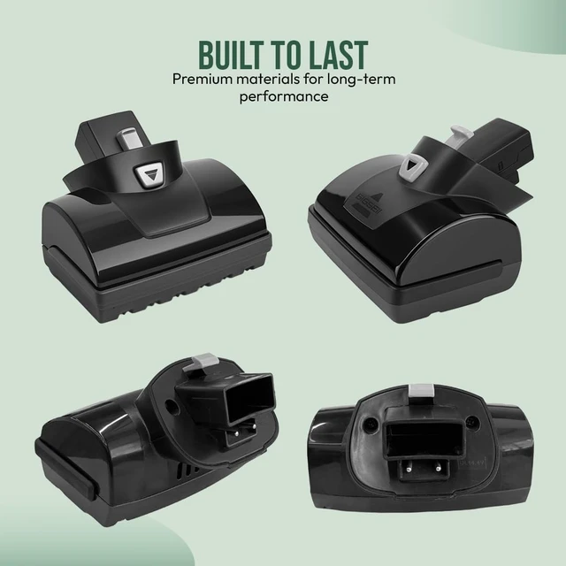 Alt view image 4 of 5 - Upgraded Replacement Power Foot for Bissell Pet Hair Eraser Lithium Ion Cordless Hand Vacuums, for Series 2390, 23903, 2390A, 2284W OEM # 1614205