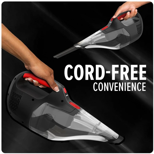 Alt view image 7 of 7 - Dirt Devil 16V Cordless Handheld Vacuum Cleaner, Powerful Suction | Lightweight, Hand Vac for Wet and Dry Pickups, Includes Crevice Tool and Rechargeable Battery, Portable Vacuum Cleaner