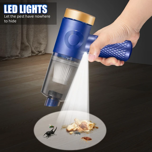 Alt view image 6 of 7 - ZLieatmp Bug Vacuum Catcher, Bug Vacuum for Adults Cleaner for Car | Bug Catcher Indoor with USB Rechargeable for Cockroach Spider 12000Pa Handheld Car Vacuum Clean