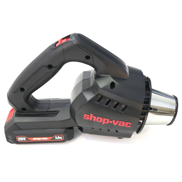 Alt view image 2 of 7 - Shop-Vac 5430087 Handheld Vacuum, Cordless Rechargeable Lithium 20V, Lightweight Design, Ideal for Quick Cleanups in Home, Garage, and Vehicle