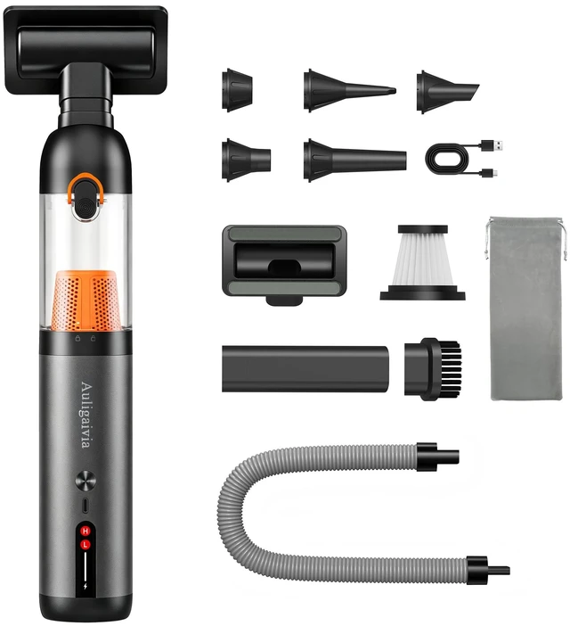 Main image of Auligaivia A10 Cordless Handheld Vacuum & Air Duster, 20000Pa 4-in-1 | Portable Mini Vacuum,7800mAh Battery, 50-Min Runtime, One-Touch Empty, Fast Charging, Car Vacuum for Home & Outdoor