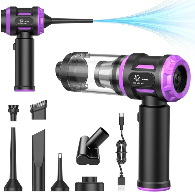 Main image of Handheld Car Vacuum Cleaner Cordless,Hand Held Vacuum and Air Duster | 20000PA 4-in-1 High Power car vacuum,6000mAh Rechargeable Mini Vacuum,3 Speed & Multi-Nozzles vaccum for Car,Home,Office,Pet