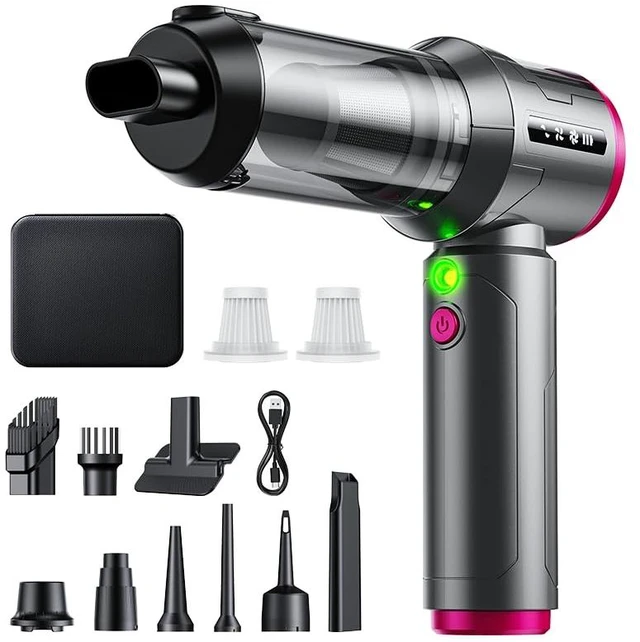 Main image of REWONDER Cordless Car Vacuum Cleaner & Blower Portable Handheld Mini Vac High Power